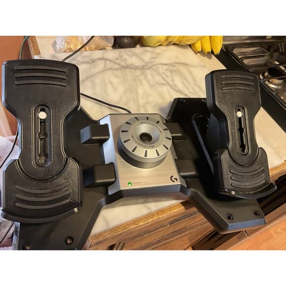 Logitech G Pro Flight Rudder Pedals [945-000068] - Picture 2 of 12